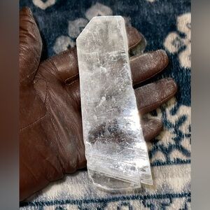 Selenite Crystal Raw Slab